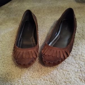 Nine West moccasin slip ons